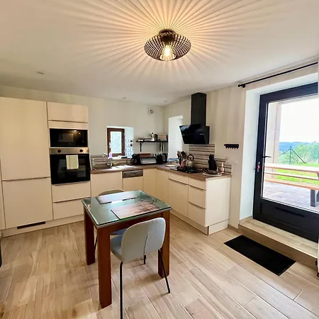 Apartman La Bergerie - Paisible Vue Et Montagne Molleville